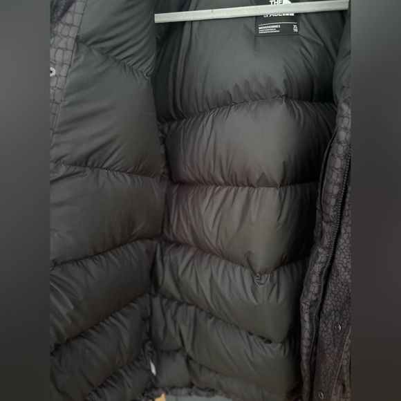 The North Face McMurdo goose down Parka Gray black Mens Size XL - Picture 4 of 5